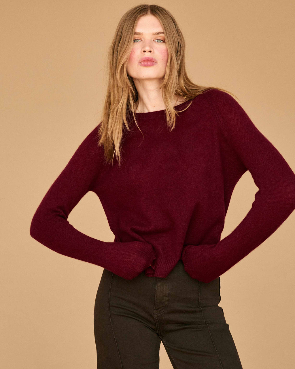 Jumper 1234 :: Cropped Cashmere Crew