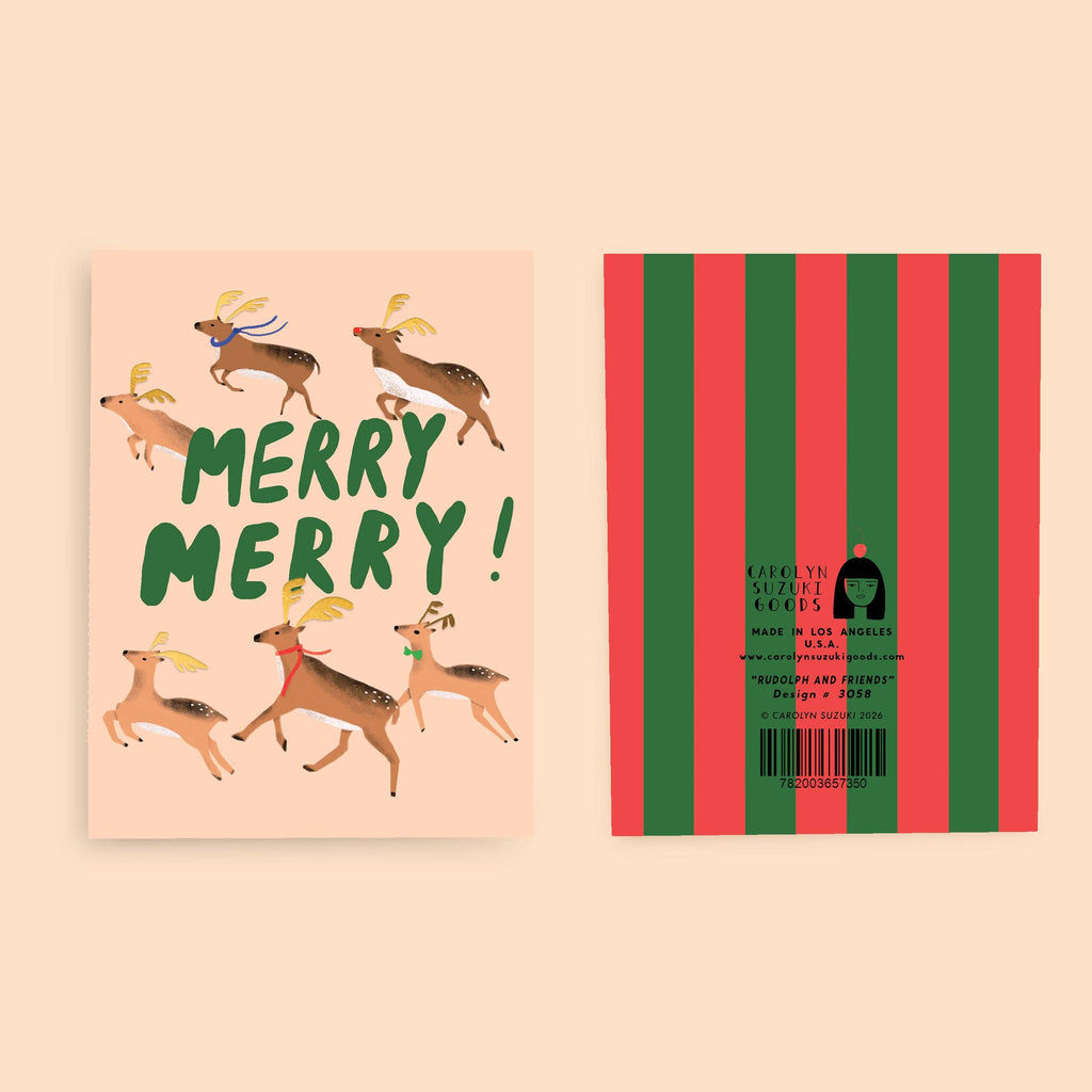 Carolyn Suzuki :: Rudolph and Friends, Boxed Set of 6