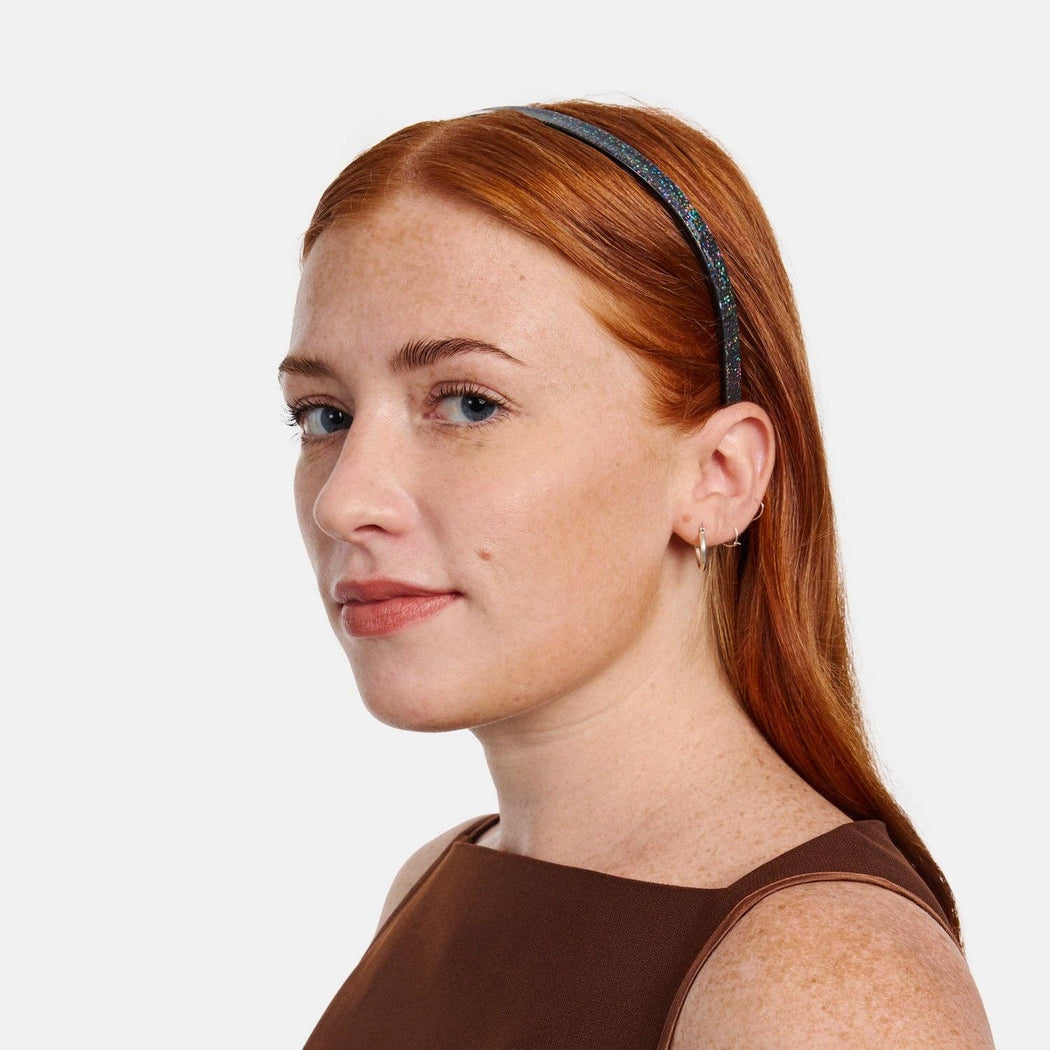 CHUNKS :: Classic Headband in Dark Sparkle
