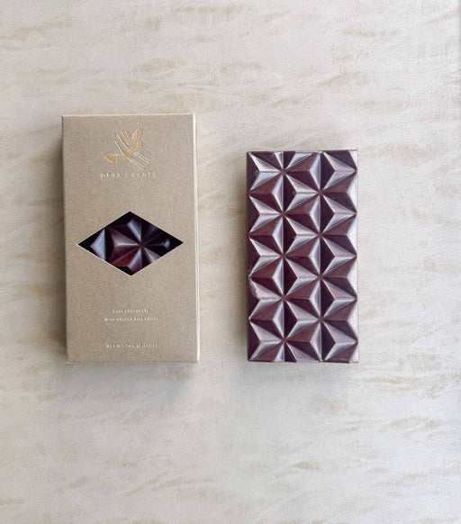 Deux Cranes :: Dark Chocolate with Golden Rice Crisps
