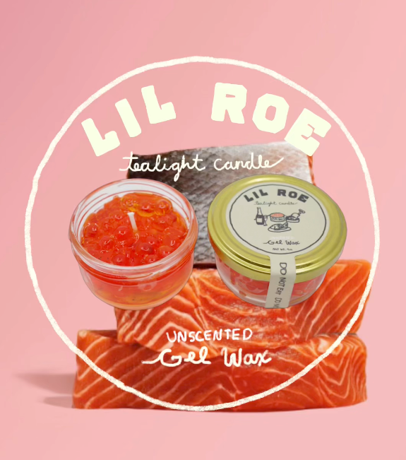 Tinned Candle :: "Lil Roe" Caviar Tealight