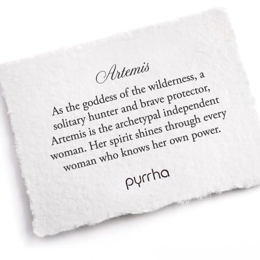 Pyrrha :: Artemis Silver Necklace 18"