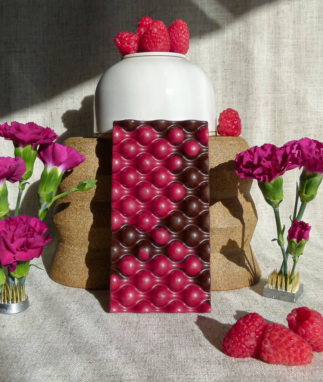 Deux Cranes :: Raspberry Dark Chocolate (Vegan)