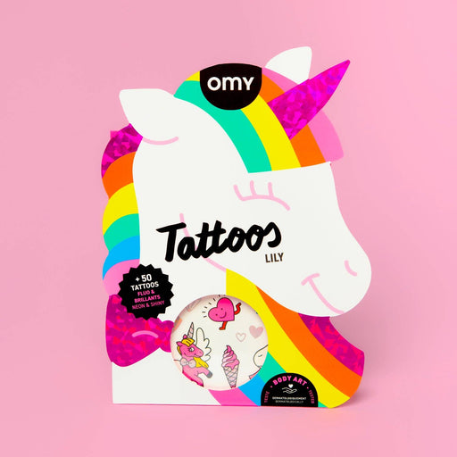 OMY :: Unicorn  Tattoos