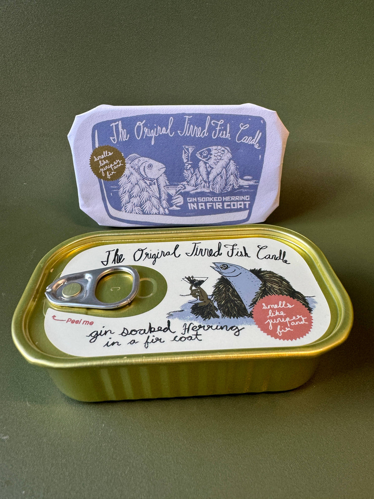 Tinned Candle :: Juniper and Fraser Fir Candle