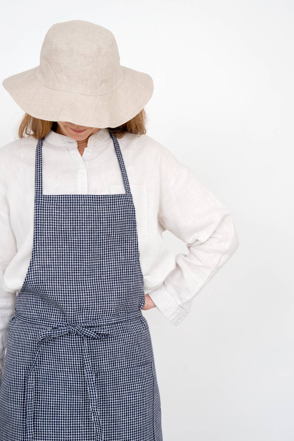 Fog Linen :: Linen Full Apron, Steph