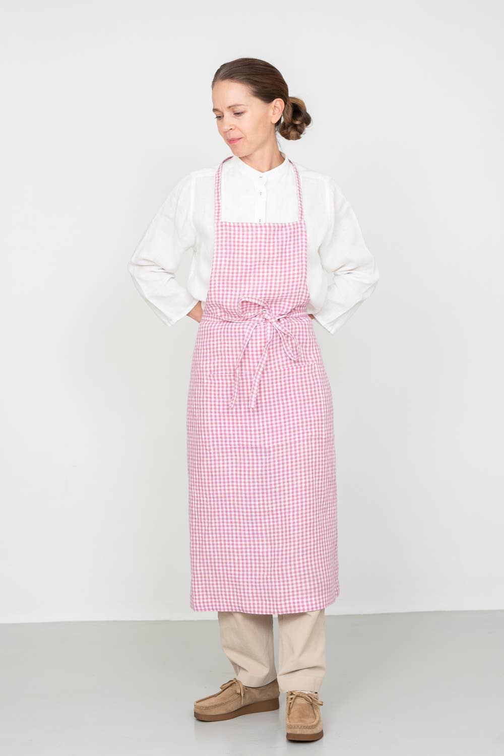 Fog Linen :: Linen Full Apron, Robin