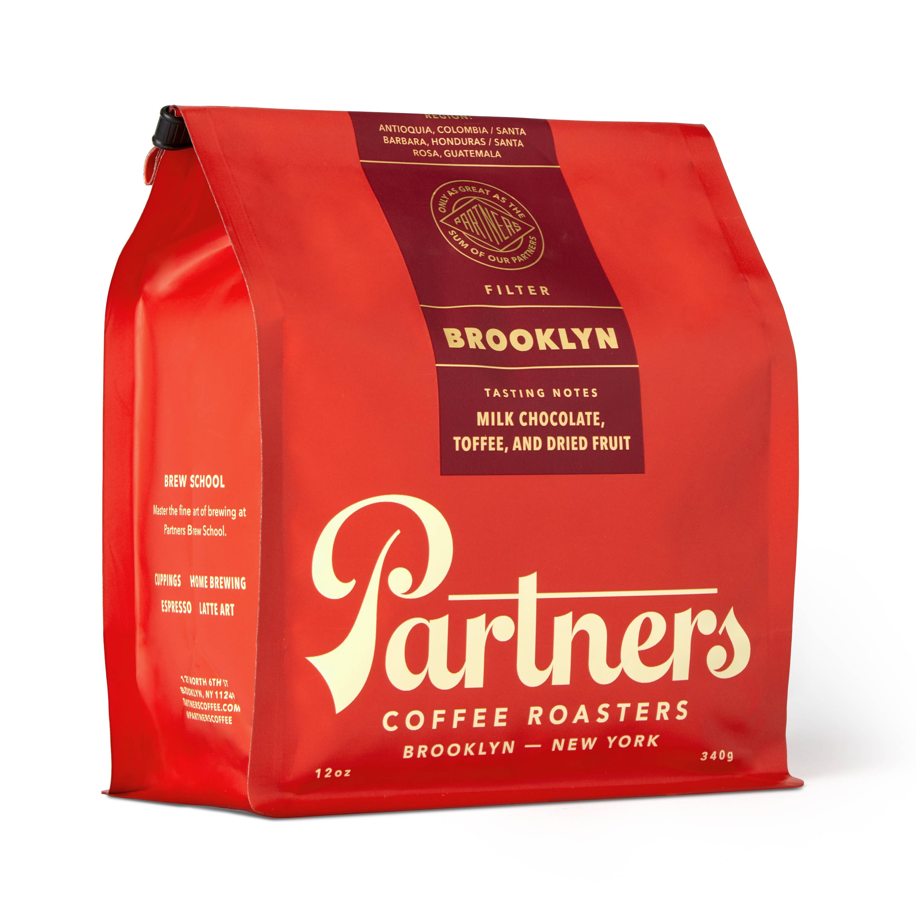 Partners Coffee Roasters - Brooklyn - 12oz - Whole Bean Coffee