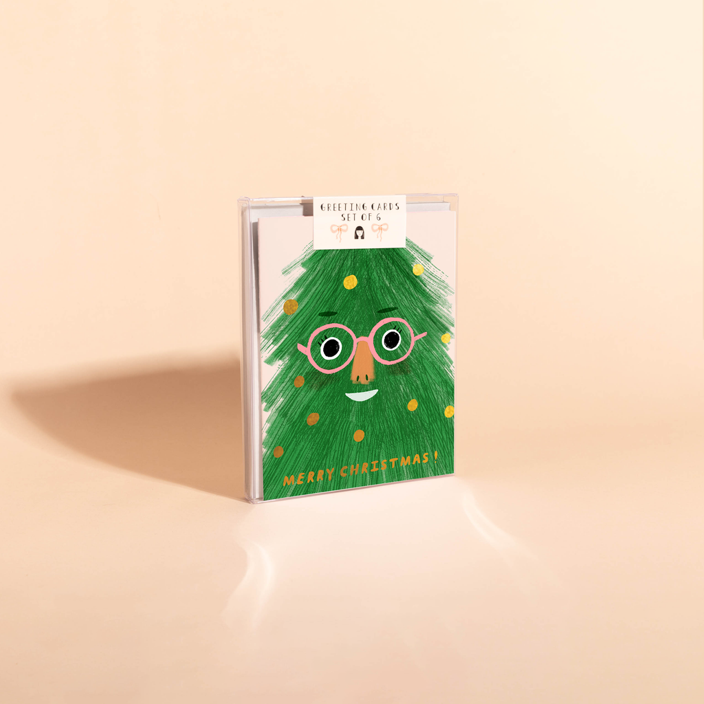 Carolyn Suzuki :: Fir Face, Box Set of 6