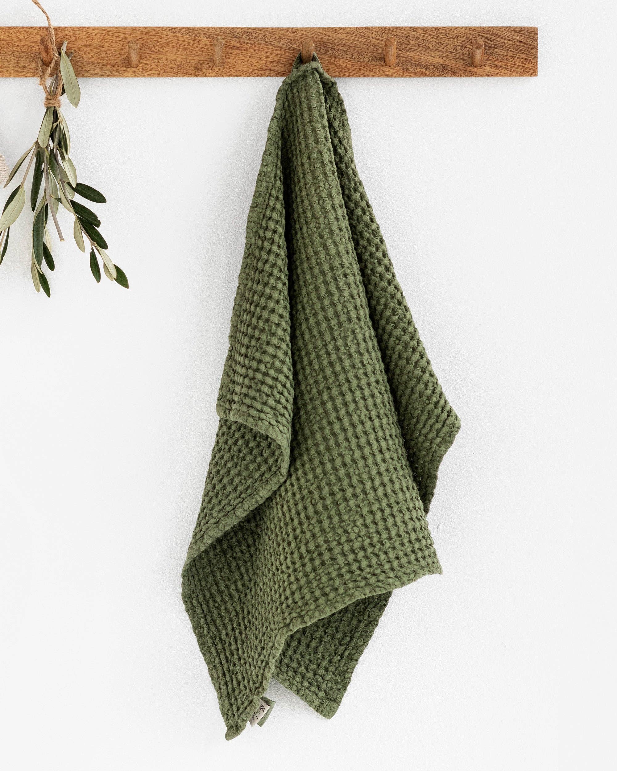 MagicLinen :: Waffle Kitchen Towel