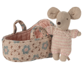 Maileg :: Baby Mouse in Cot