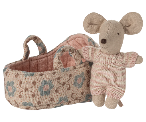 Maileg :: Baby Mouse in Cot