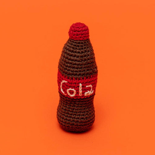 Ware of the Dog :: Cotton Crochet Cola Dog Toy