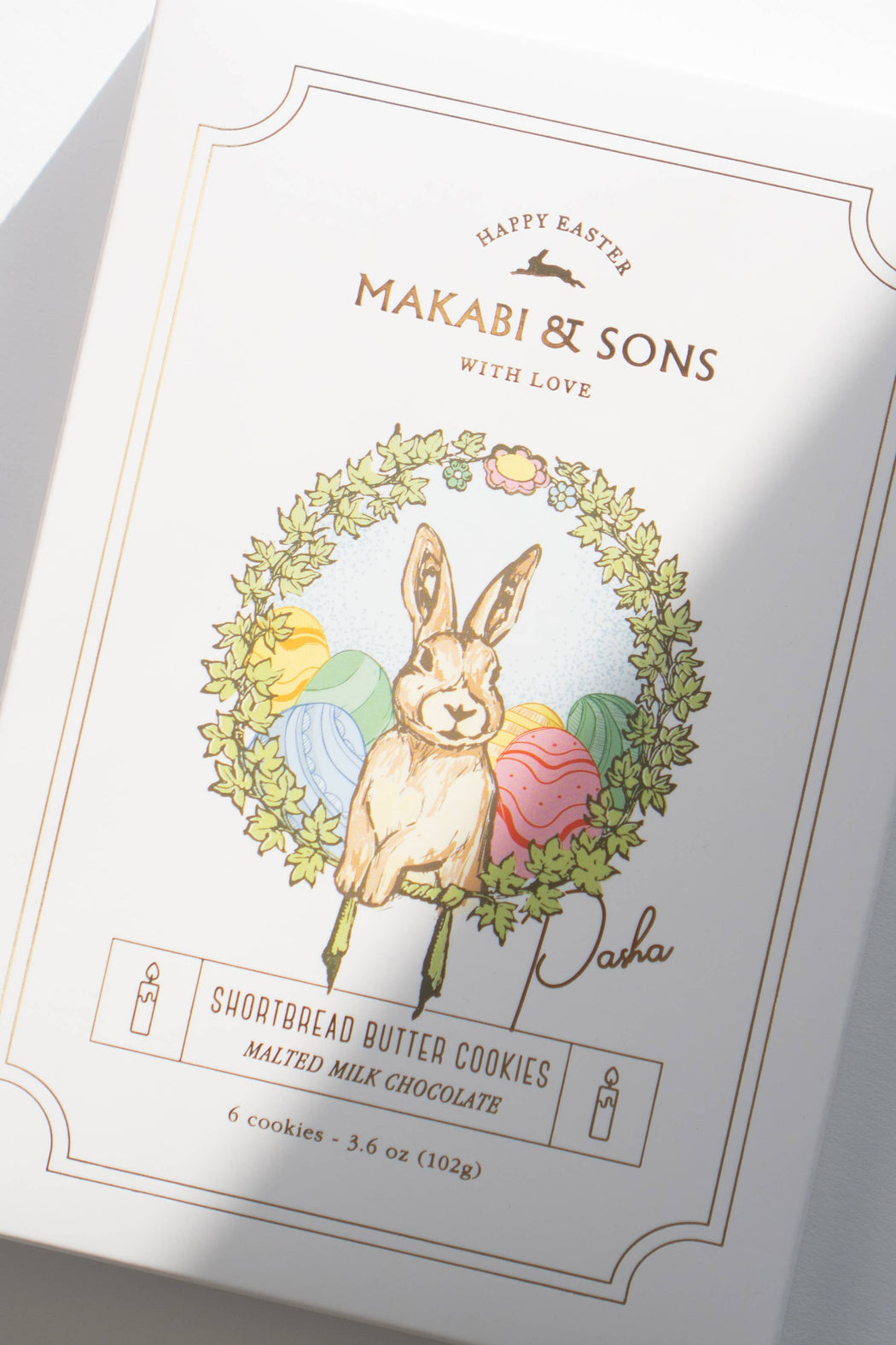Makabi & Sons - Easter Holiday Cookie - Malted Milk Chocolate - Pasha