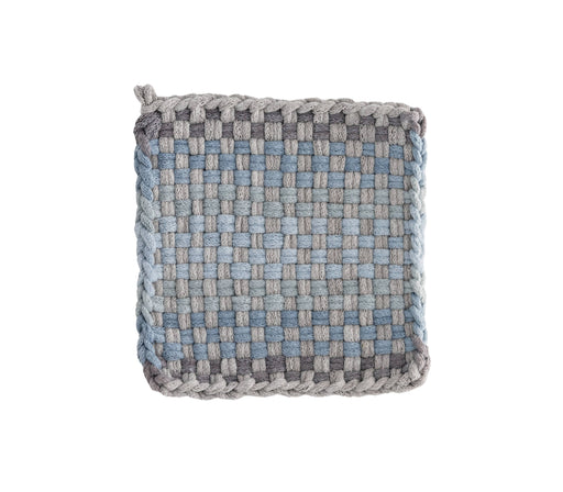 Kate Kilmurray :: Hand Dyed Pot Holder, Fog & Sea