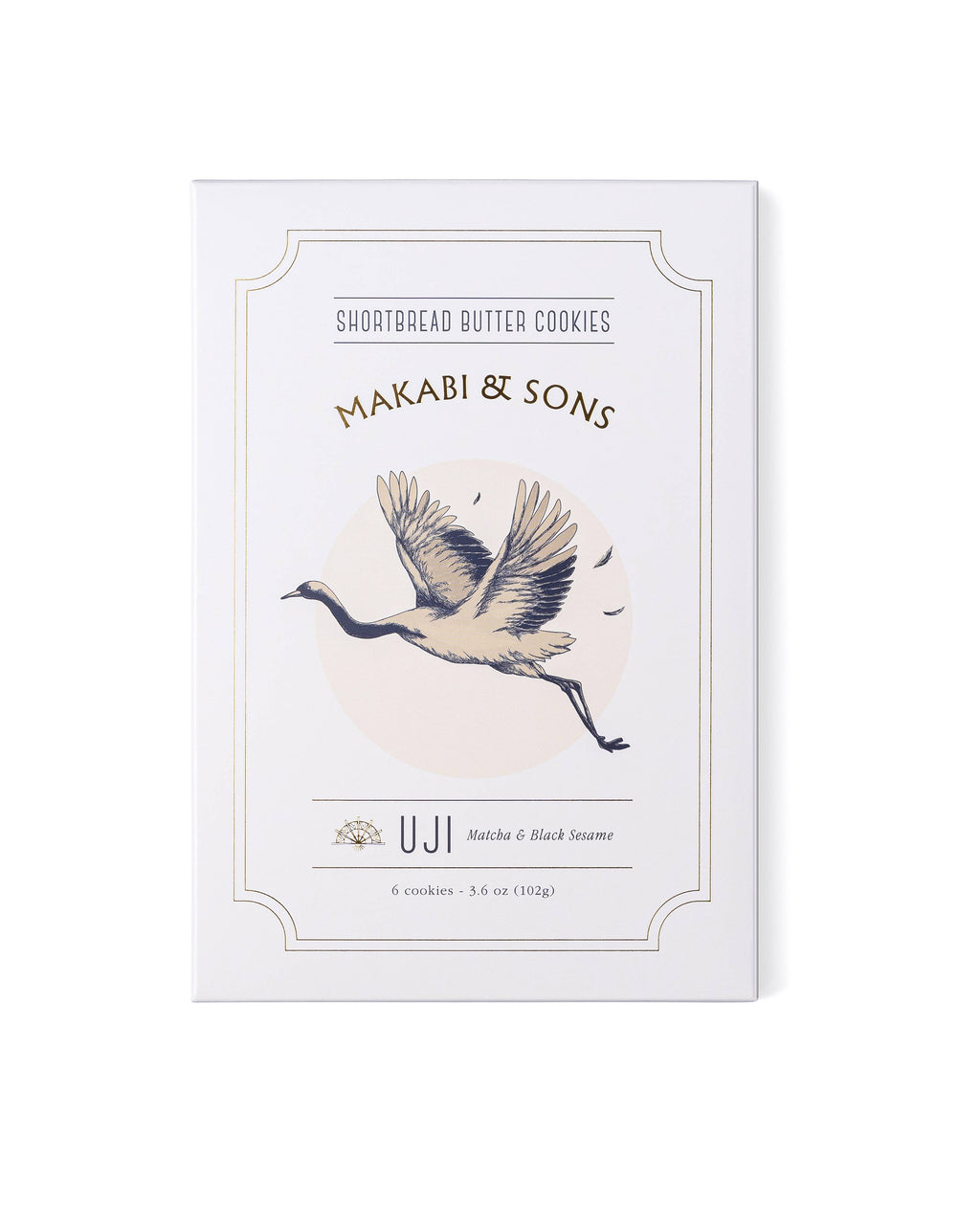 Makabi & Sons ::  Matcha Toasted Black Sesame Cookies