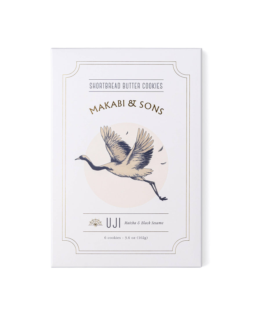 Makabi & Sons ::  Matcha Toasted Black Sesame Cookies