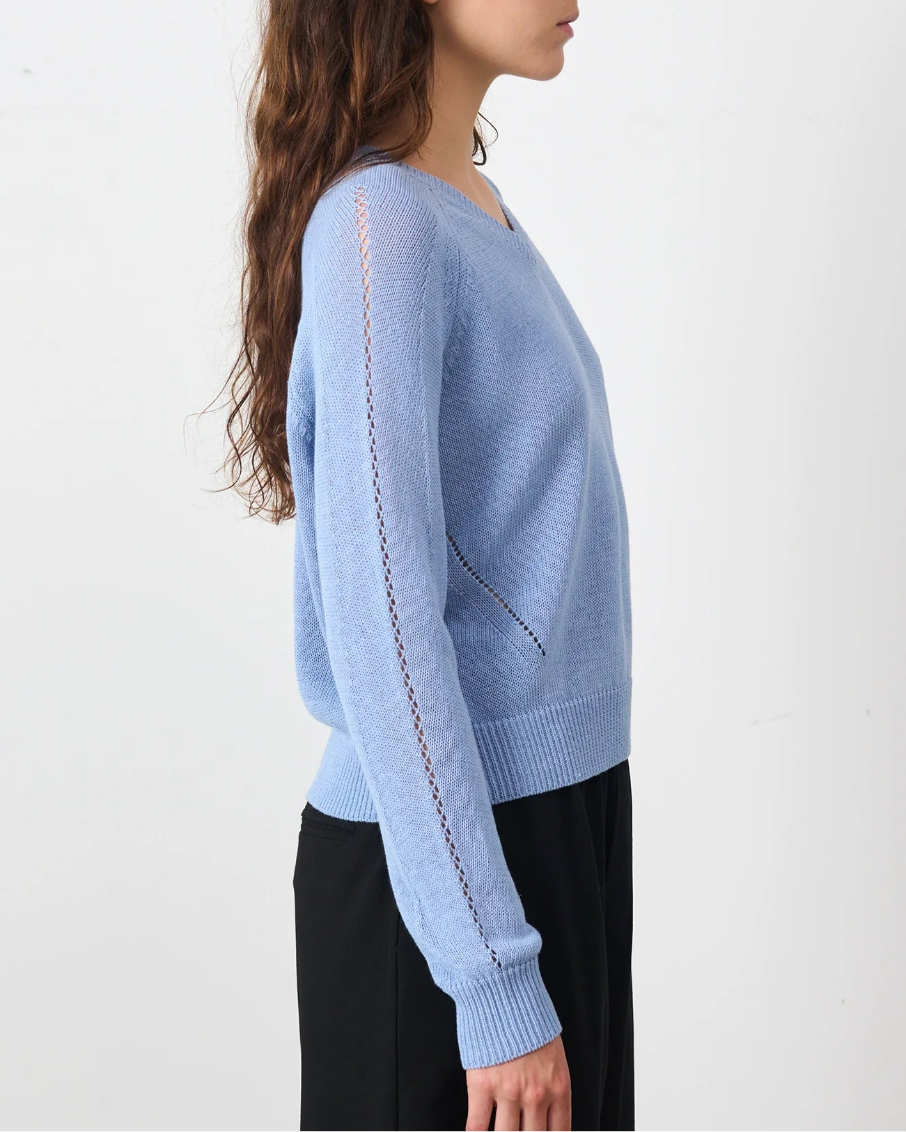 Demylee :: Carrie Cotton Linen Sweater