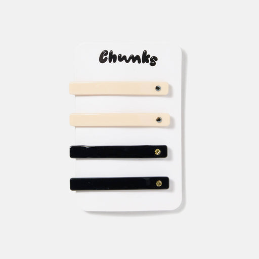 CHUNKS :: Slides in Cream + Black