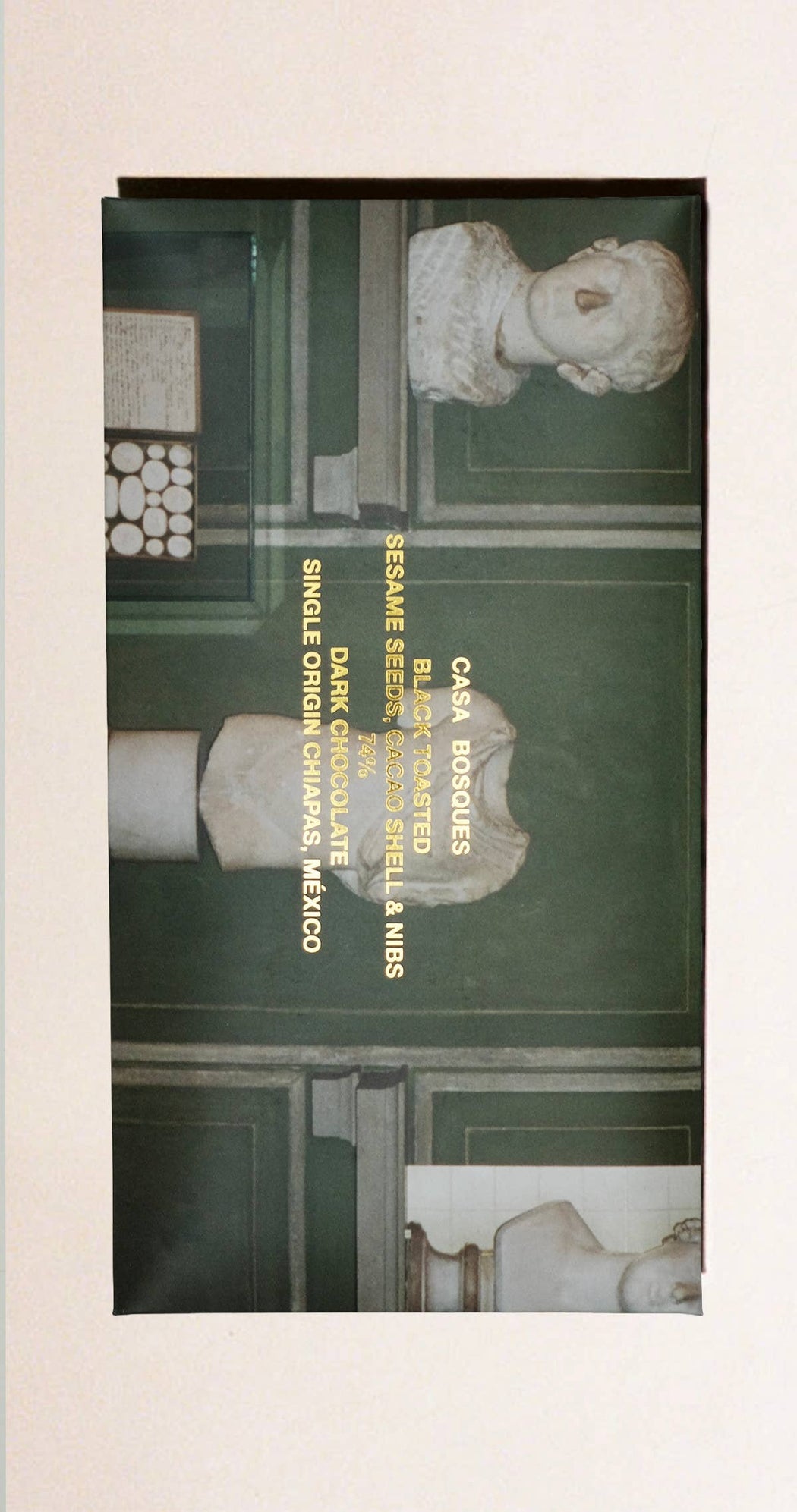 Casa Bosques - Black Toasted Sesame, Cacoa Shell & Nib Chocolate Bar