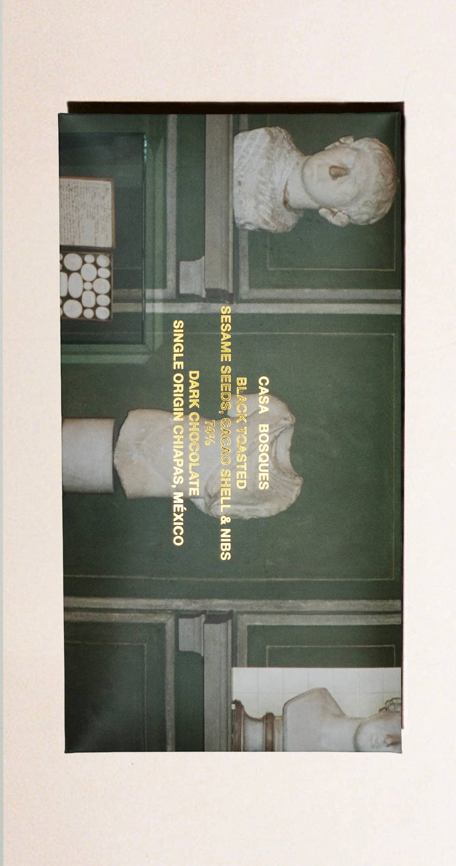 Casa Bosques - Black Toasted Sesame, Cacoa Shell & Nib Chocolate Bar