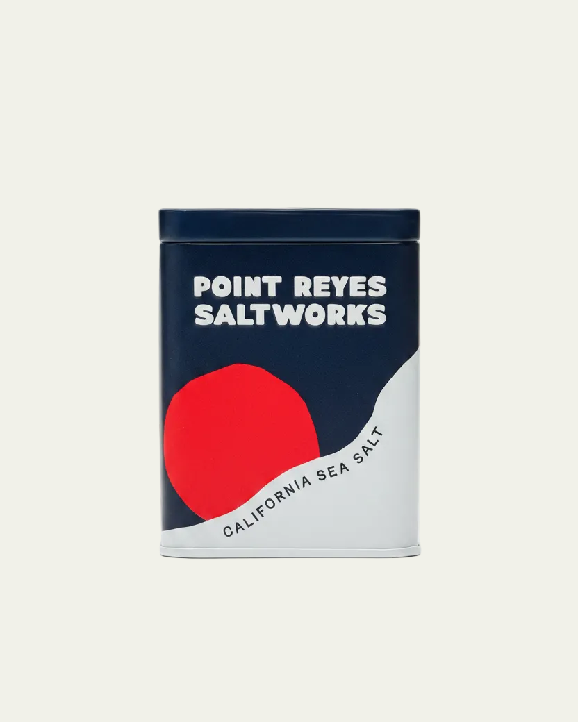 Point Reyes Saltworks :: California Sea Salt, 4 oz Tin