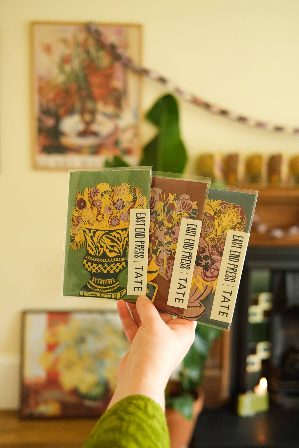 East End Press :: Bloomsbury Lilac Vase Greeting Card