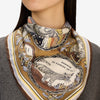 Inoui Editions :: Chance 70 Square Scarf, Golden