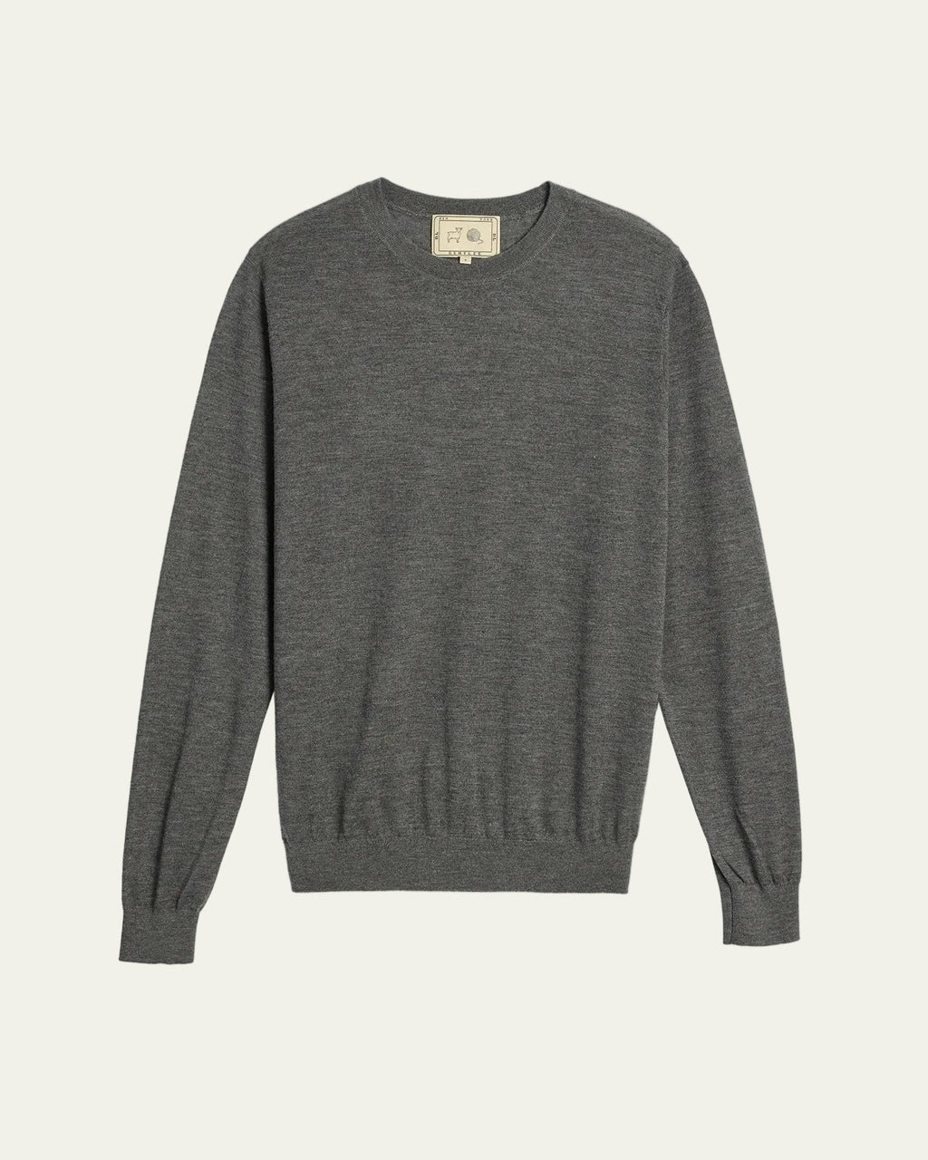 Demylee :: Chisha Superfine Cashmere Sweater, Charcoal Heather