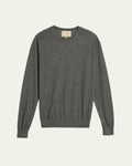 Demylee :: Chisha Superfine Cashmere Sweater, Charcoal Heather