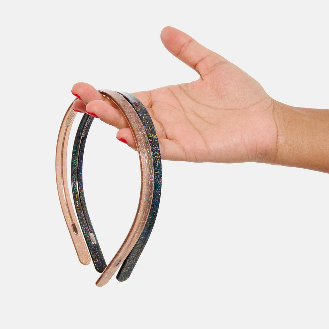 CHUNKS :: Classic Headband in Dark Sparkle