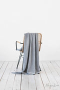 MagicLinen :: Linen waffle throw blanket in various colours