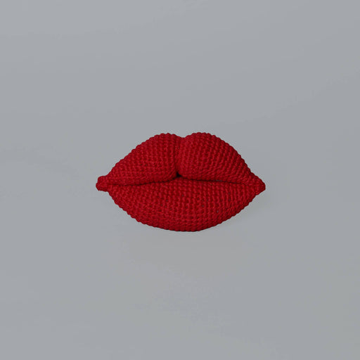 Ware of the Dog :: Cotton Crochet Lips Dog Toy