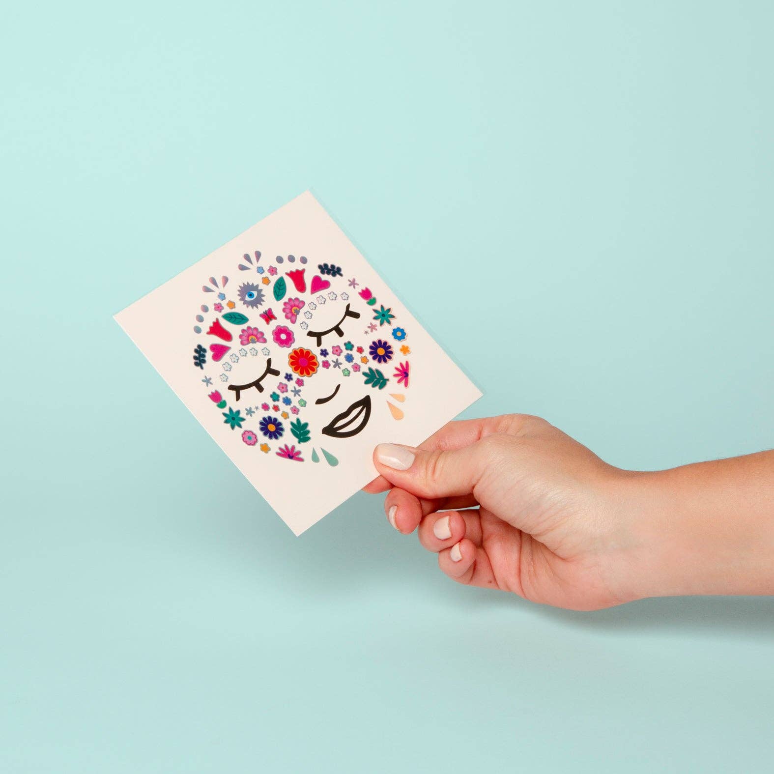 OMY :: Face Stickers, Flowers