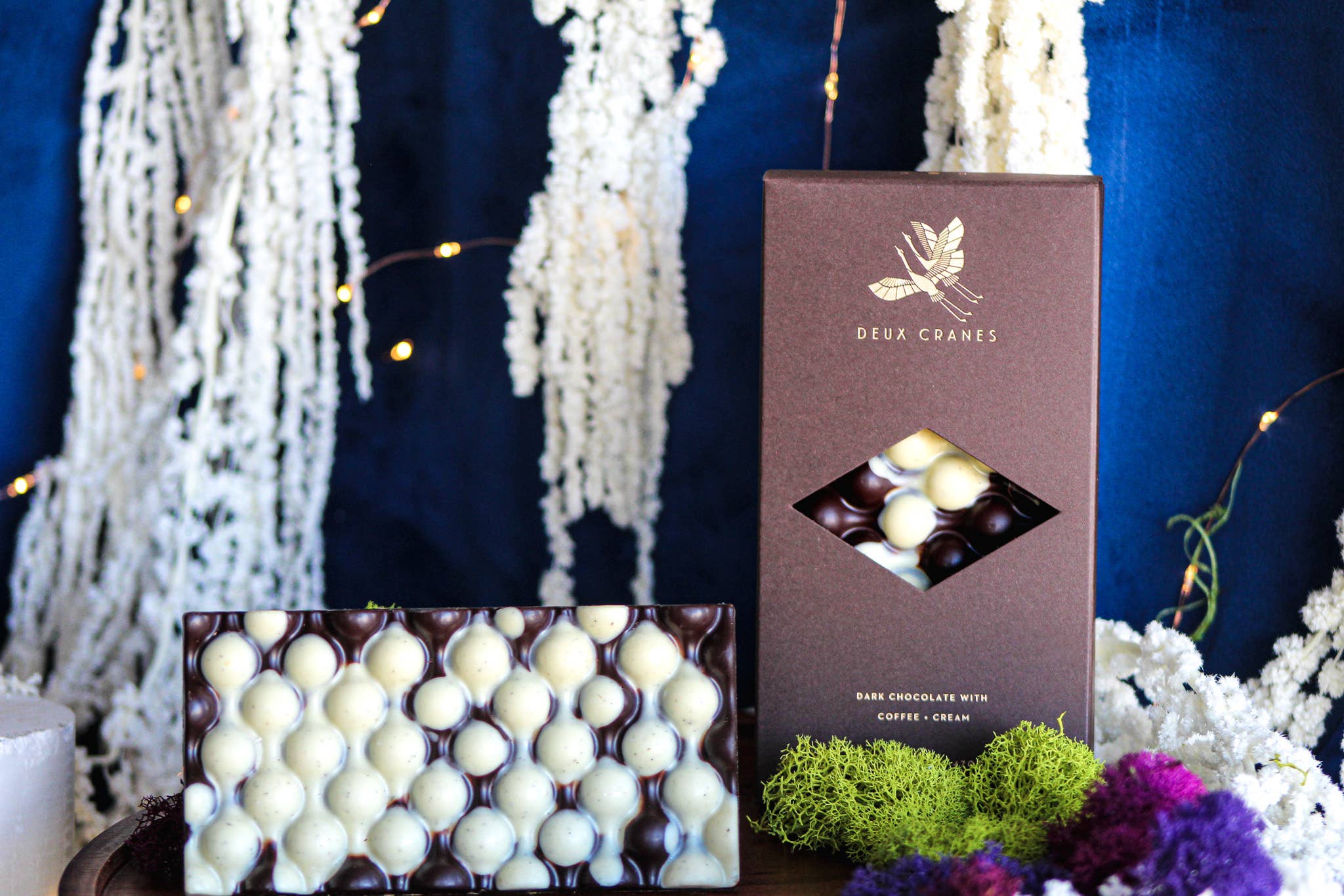 Deux Cranes :: Dark Chocolate with Coffee + Cream