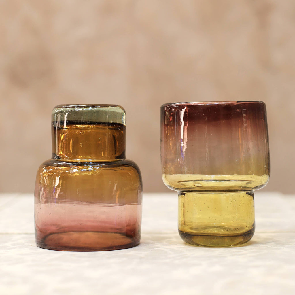 LUZ Collection :: Glass Tumbler 10oz, Dawn