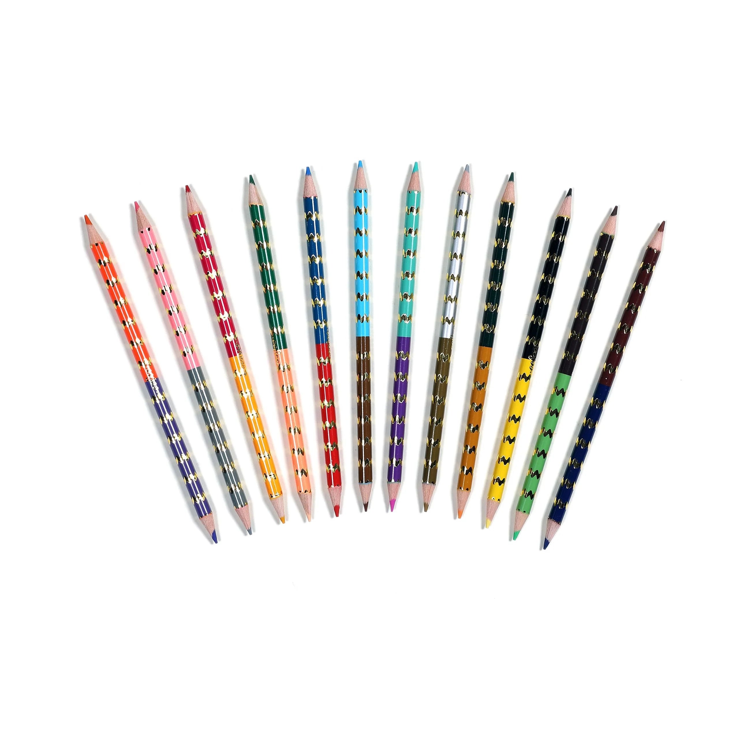 Eeboo :: Fawn & Sun 12 Double Sided Pencils