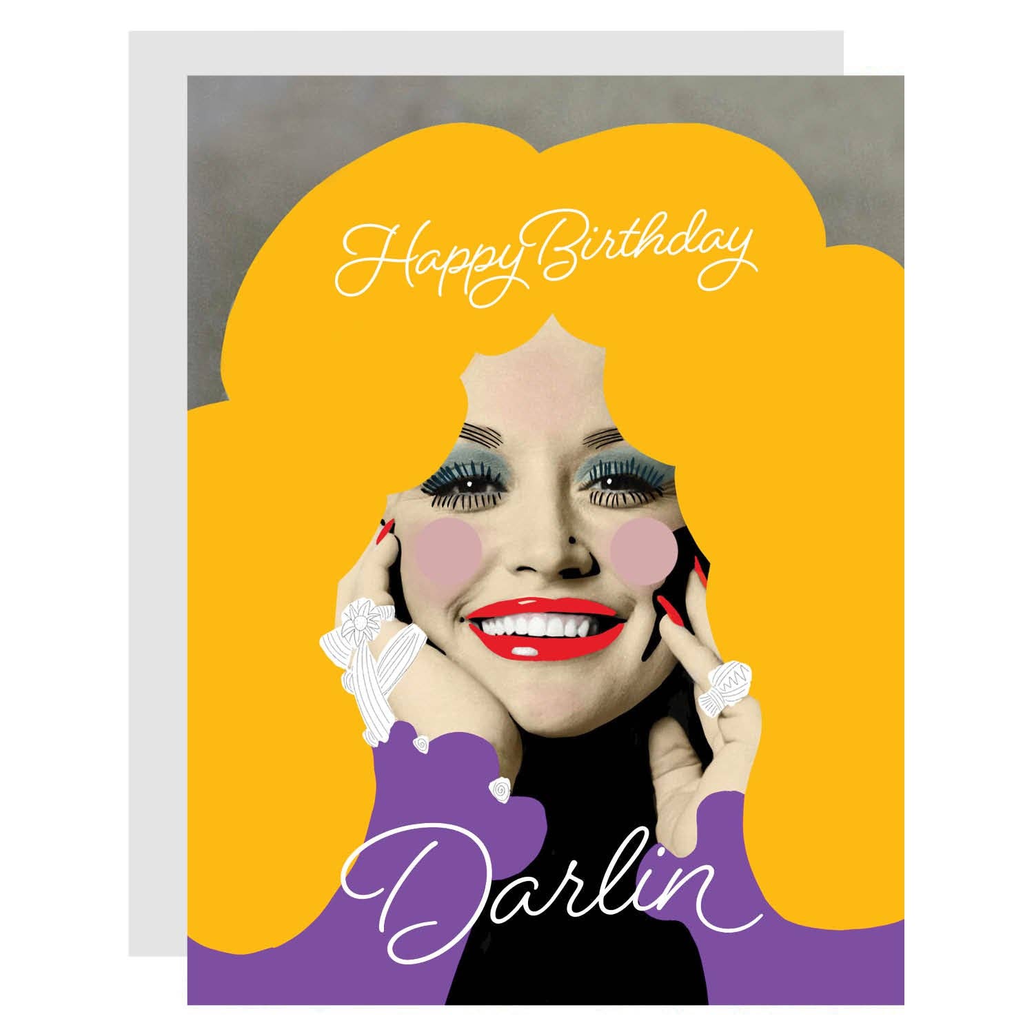 Carla Cards :: Happy Birthday Darlin Card