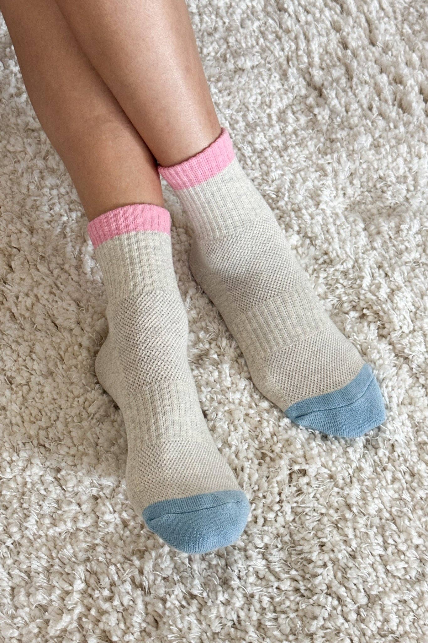 Le Bon Shoppe :: Color Block Girlfriend Socks