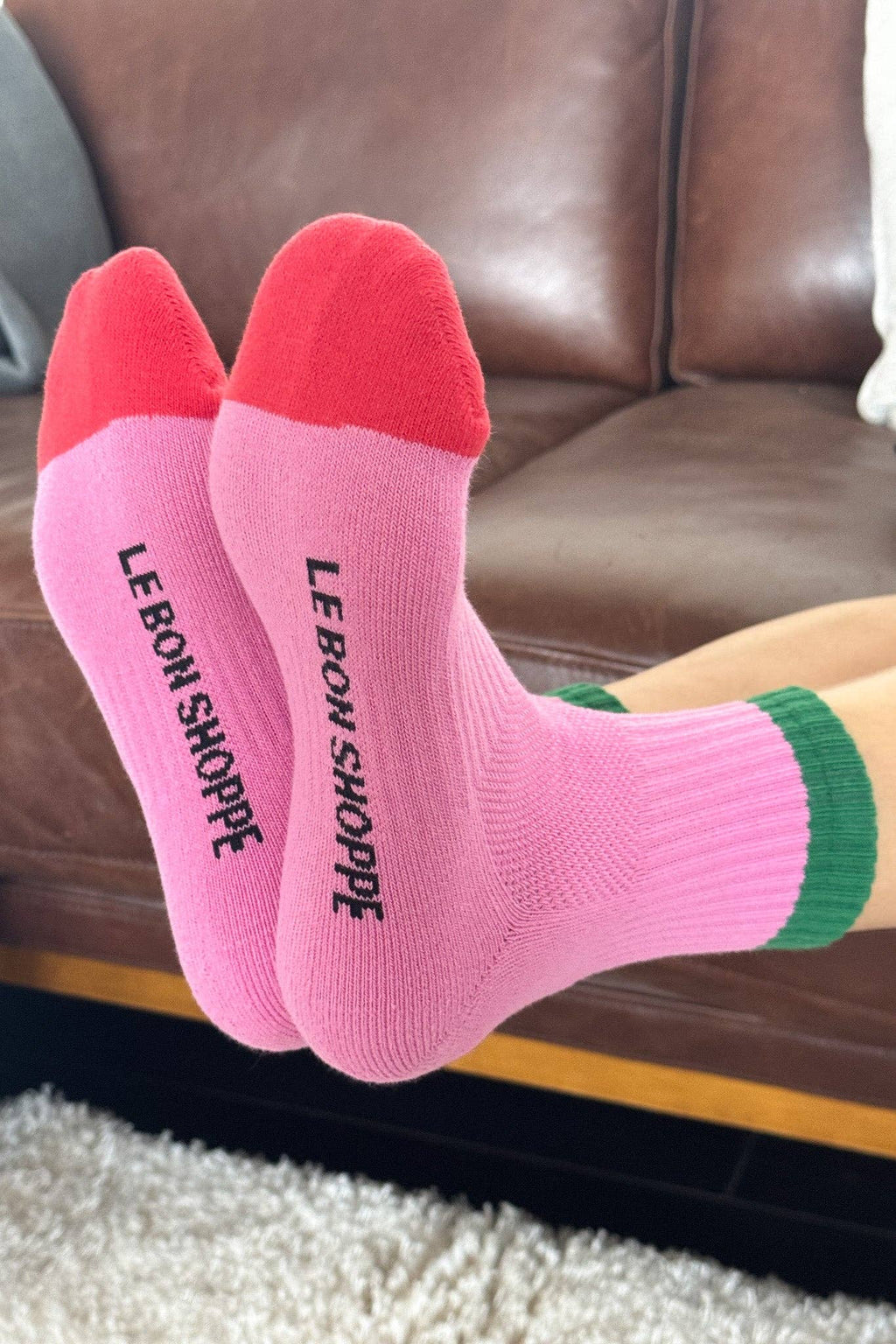Le Bon Shoppe :: Color Block Girlfriend Socks