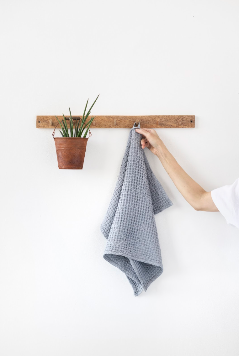 MagicLinen :: Waffle Kitchen Towel