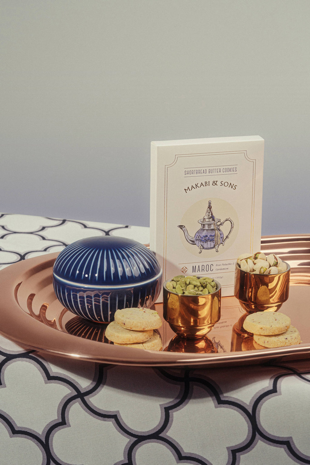 Makabi & Sons :: Rose Pistachio Cardamom Cookies