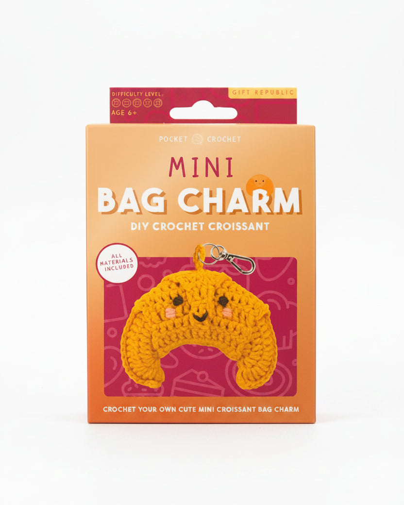 Gift Republic :: Croissant Bag Charm Crochet Kit