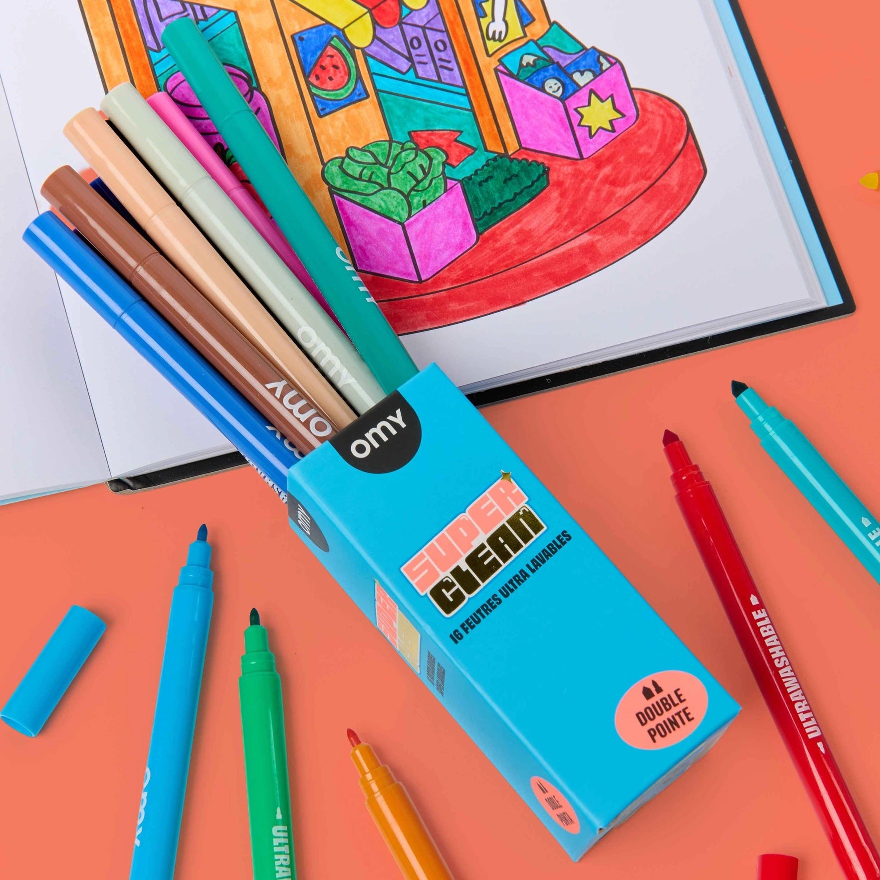OMY :: Ultrawashable Markers