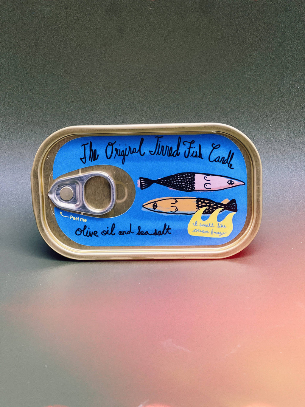 Tinned Candle :: Olive Oil and Sea Salt Candle