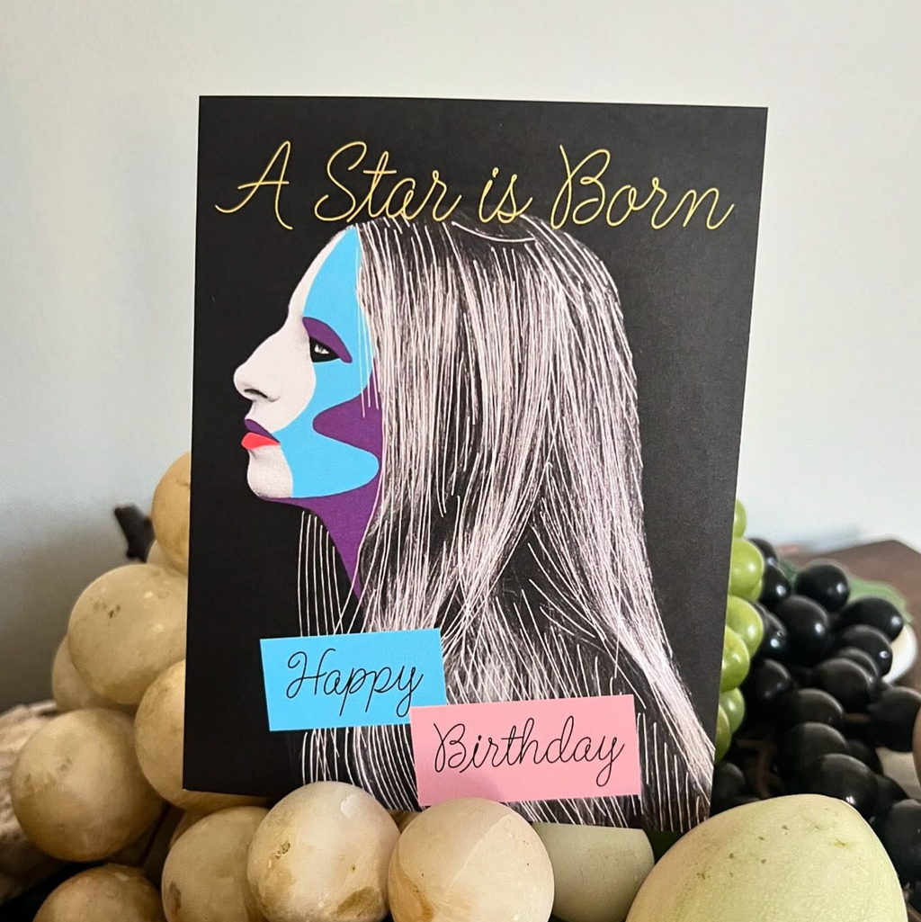 Carla Cards :: A Star is Born Birthday Card