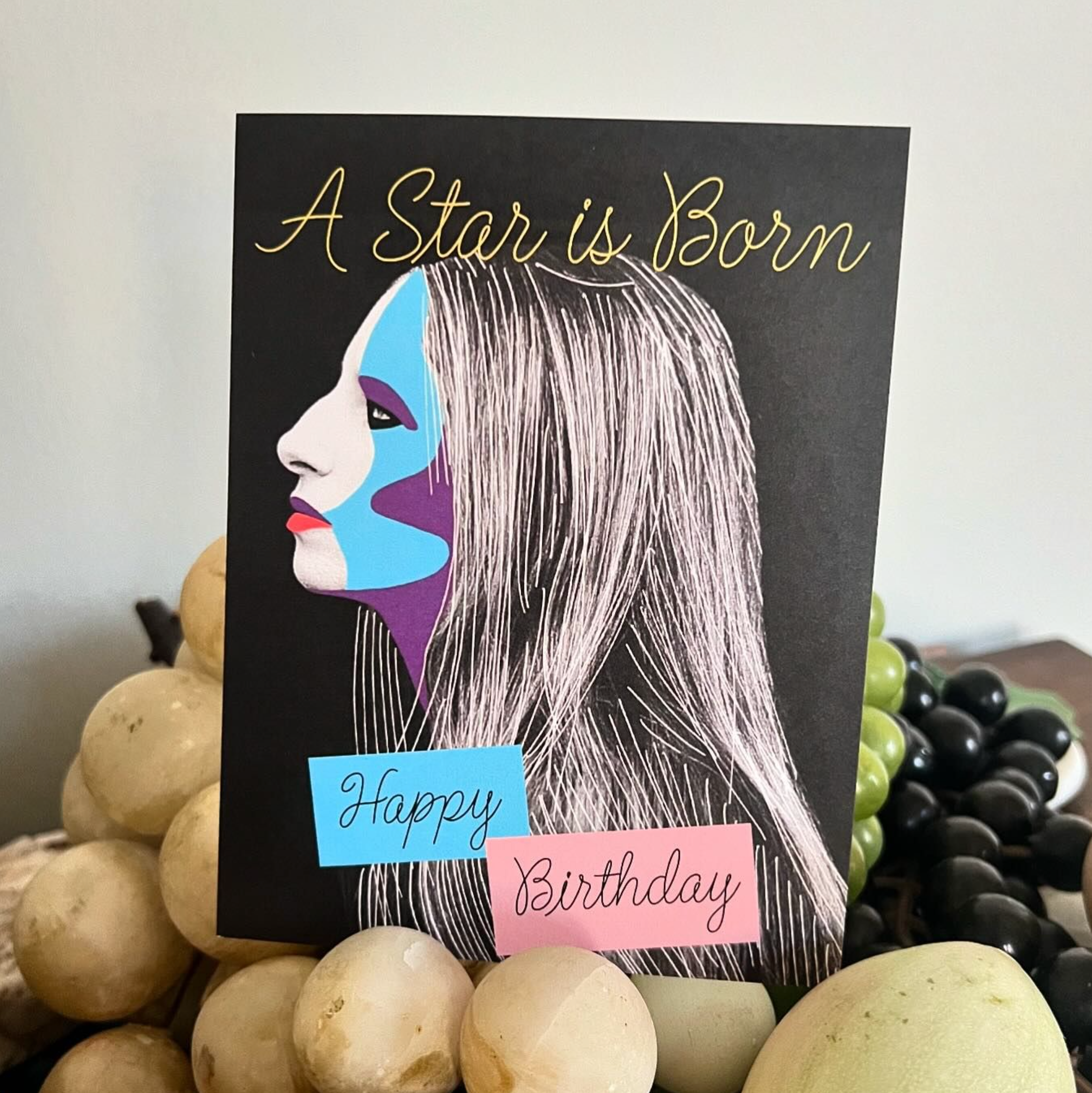 Carla Cards :: A Star is Born Birthday Card