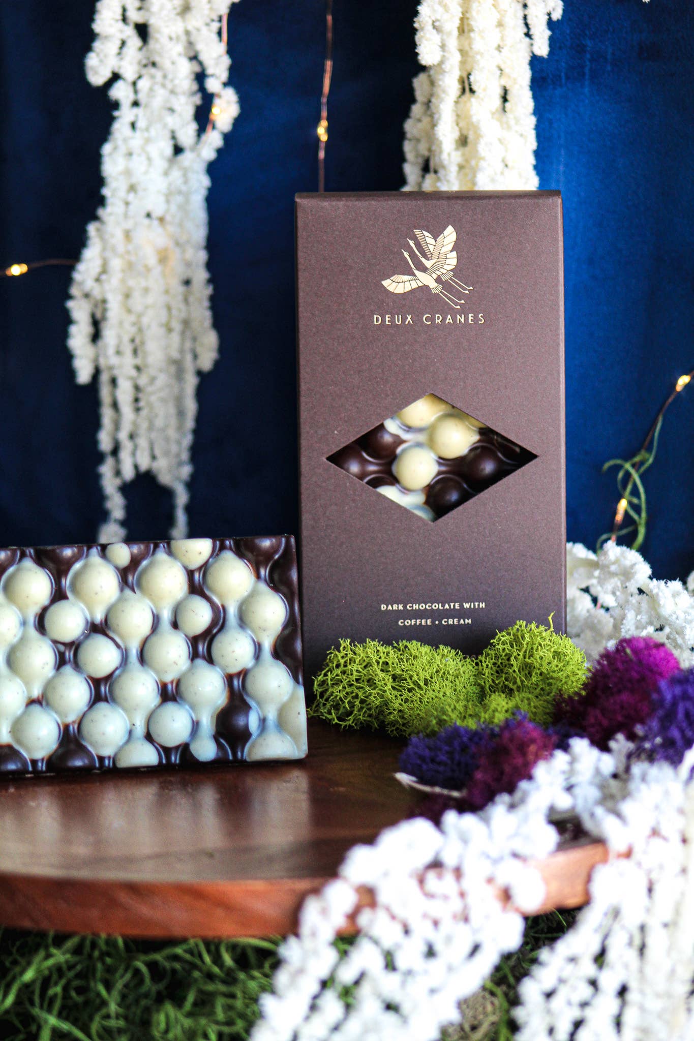 Deux Cranes :: Dark Chocolate with Coffee + Cream