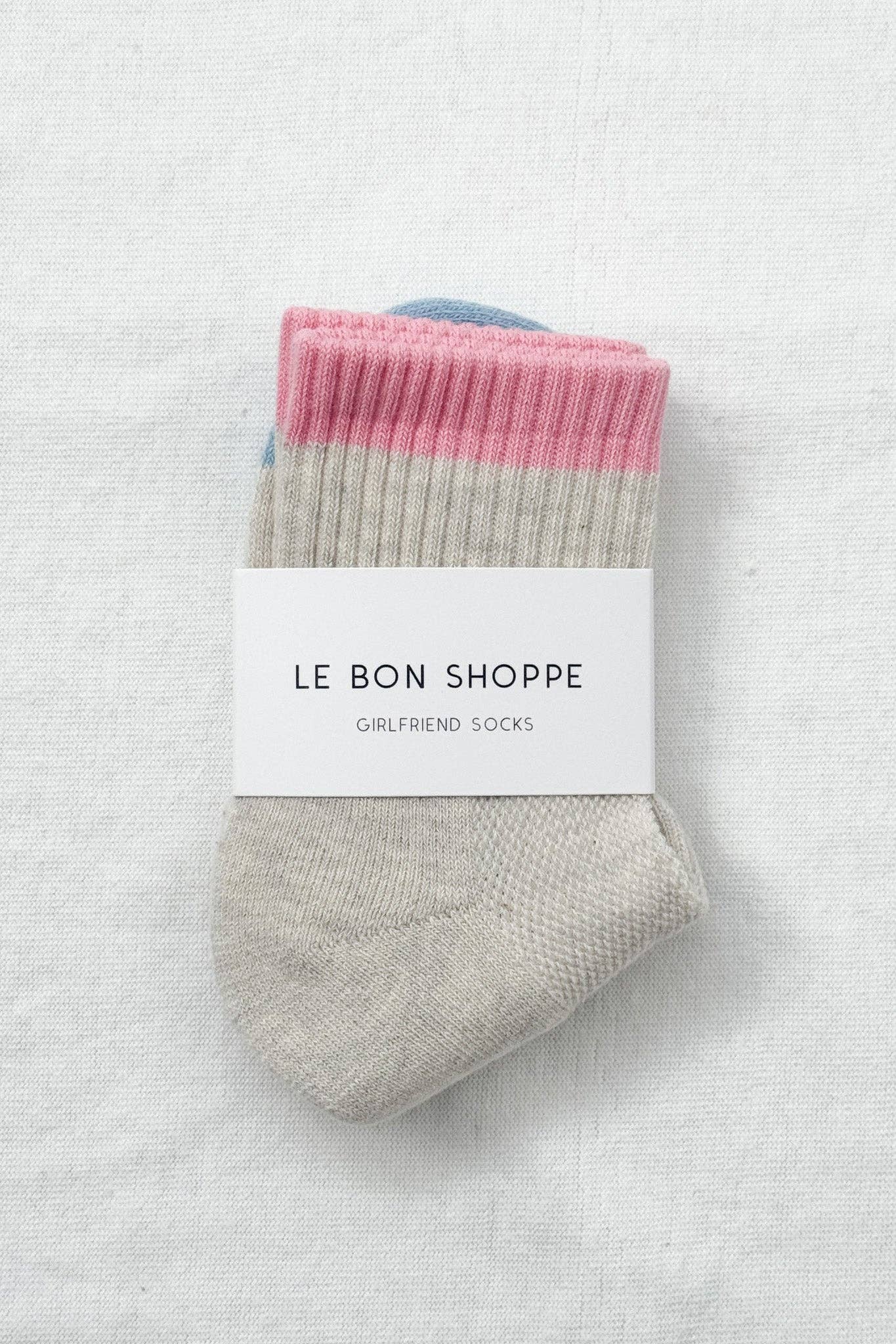 Le Bon Shoppe :: Color Block Girlfriend Socks
