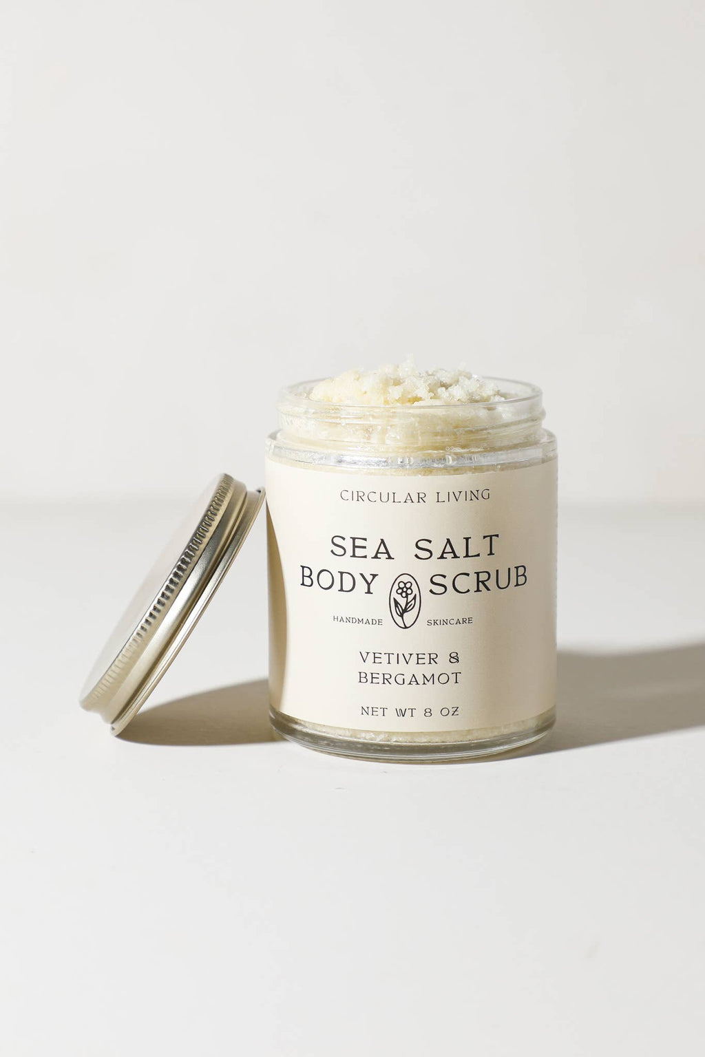 Circular Living :: Sea Salt Body Scrub, Vetiver & Bergamot 